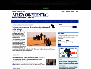 africa-confidential.com screenshot