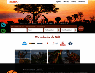 africa-flights.com screenshot