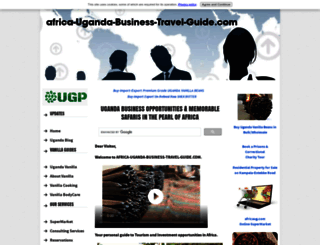 africa-uganda-business-travel-guide.com screenshot