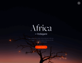 africa.indagare.com screenshot