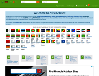 africa2trust.com screenshot