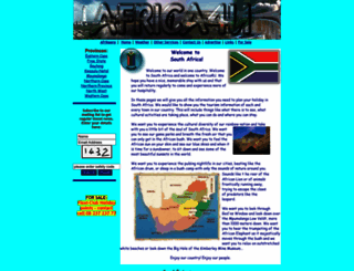 africa4u.co.za screenshot