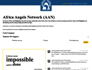 africaangelsnetwork.com screenshot