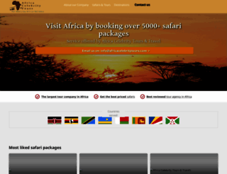 africacelebritytours.com screenshot
