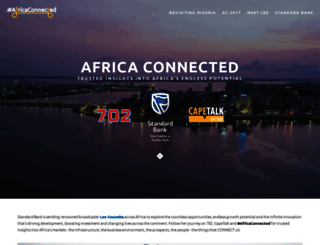 africaconnected.702.co.za screenshot