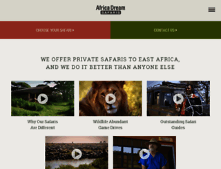 africadreamsafaris.com screenshot