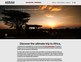africaendeavours.com screenshot
