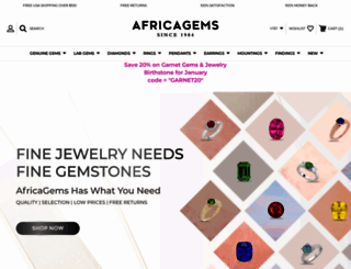 africagems.com screenshot