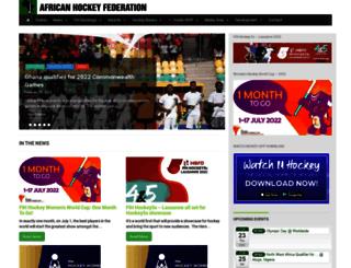 africahockey.org screenshot