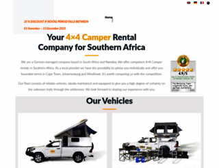 africamper.com screenshot