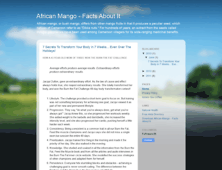african-mango-facts.blogspot.com screenshot