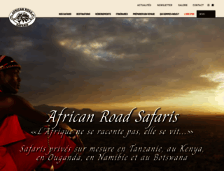 african-road-safari.com screenshot