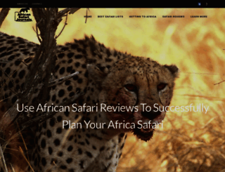 african-safari-journals.com screenshot