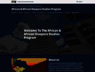 africana.fiu.edu screenshot