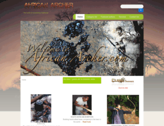 africanarcher.com screenshot