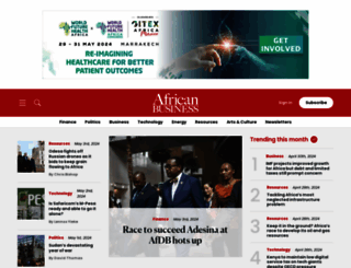 africanbusinessmagazine.com screenshot