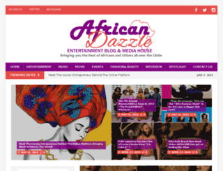 africandazzle.com screenshot