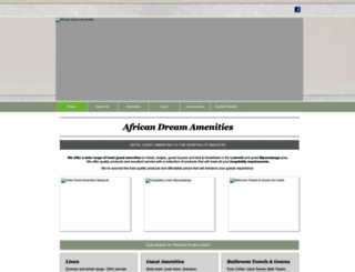 africandreamamenities.co.za screenshot