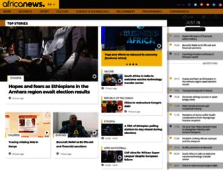 africanews-direct.bce.lu screenshot