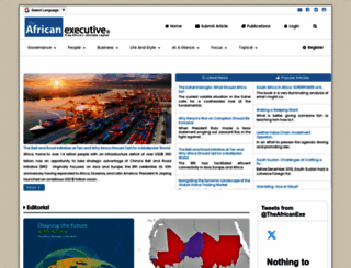 africanexecutive.com screenshot