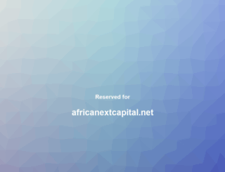 africanextcapital.net screenshot