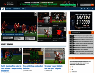 africanfootball.com screenshot