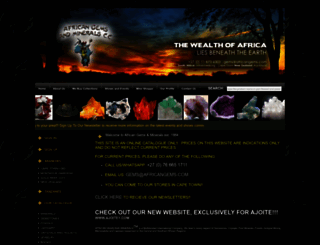africangems.com screenshot