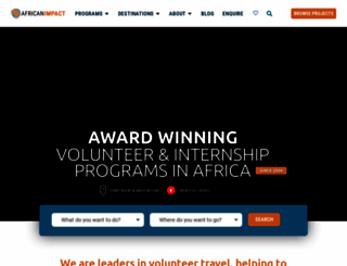africanimpact.com screenshot