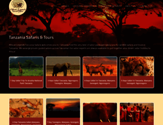 africanlegendstanzania.com screenshot