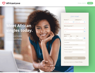 africanlove.com screenshot