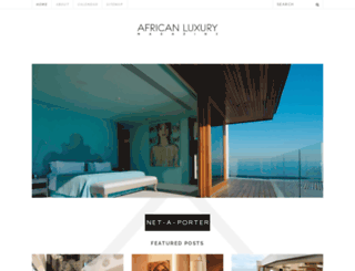 africanluxurymag.com screenshot