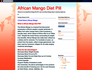 africanmangodietpill.blogspot.com screenshot