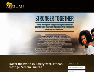 africanprestigelimited.com screenshot