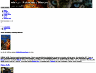 africanreferencephotos.com screenshot