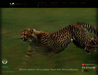 africansafariclub.com screenshot