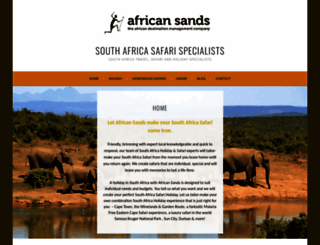 africansands.com screenshot