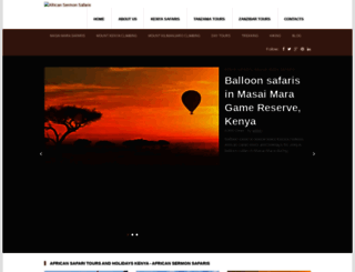 africansermonsafaris.com screenshot