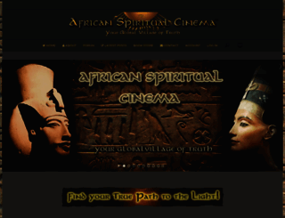 africanspiritualcinema.com screenshot