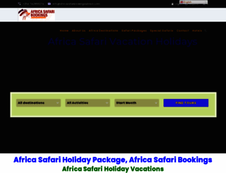 africasafaribookingsadvisor.com screenshot