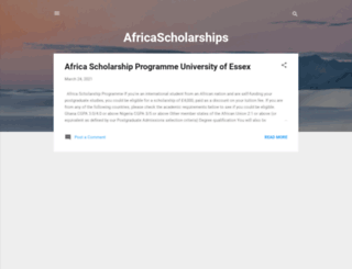 africascholarships.com screenshot
