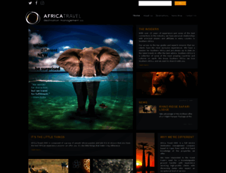 africatravel-dmc.com screenshot
