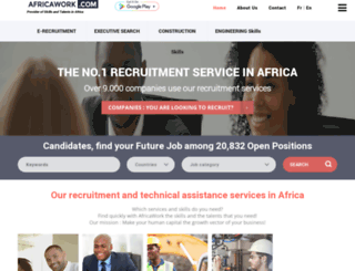 africawork.com screenshot