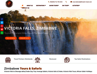 africazim-travel.com screenshot