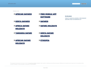 africnet.com screenshot