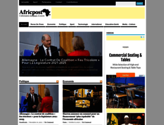 africpost.com screenshot
