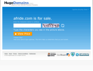 afride.com screenshot