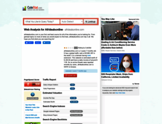 afridealsonline.com.cutestat.com screenshot