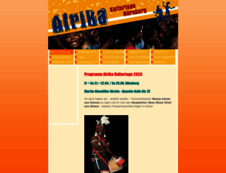 afrika-kulturtage.de screenshot