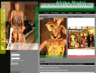 afrikamodel.com screenshot