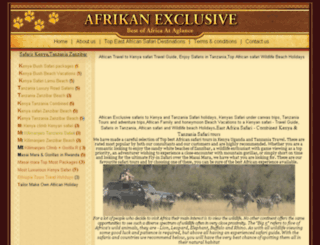 afrikanexclusive.com screenshot